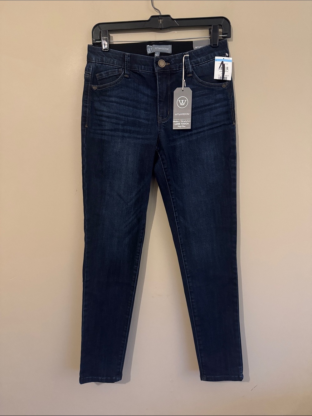 NWT- Wit & Wisdom Sophie 'Ab'Solution Modern Ankle Skinny Jeans, size 4 - Picture 6 of 12